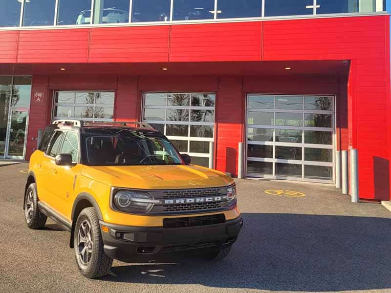Avis client: Wow ! Bronco Sport 2021 financé avec Prêt Auto Partez