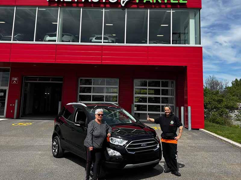 Avis client: Ford Ecosport 2022 financé avec Prêt Auto Partez