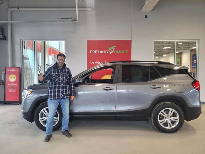 Avis client: GMC Terrain 2021 financé avec Prêt Auto Partez