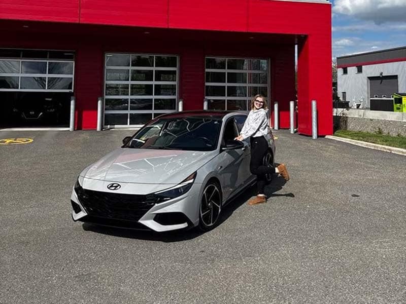 Avis client: Elantra N-Line 2021 financé avec Prêt Auto Partez