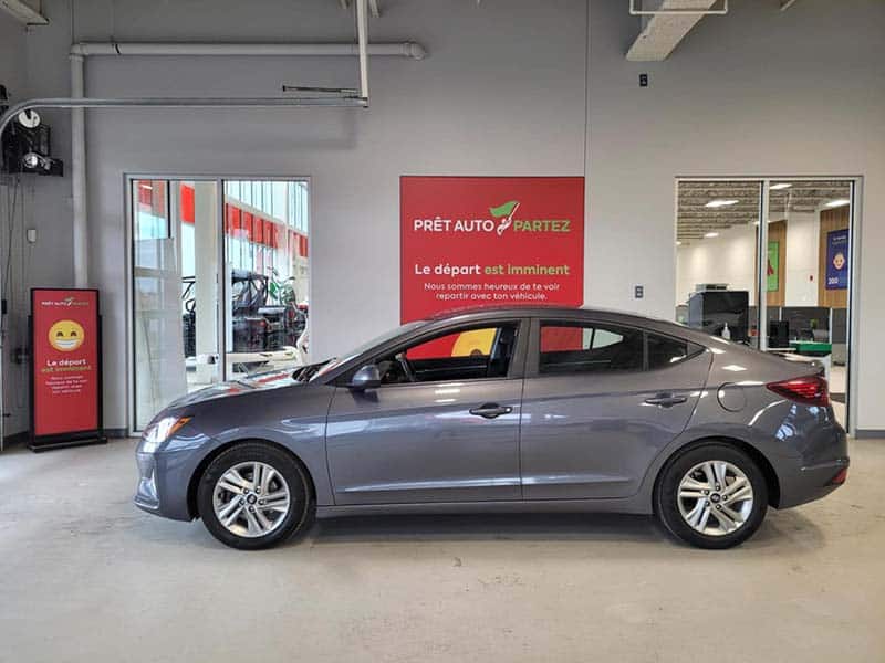 Avis client: Hyundai Elantra 2020 financé avec Prêt Auto Partez
