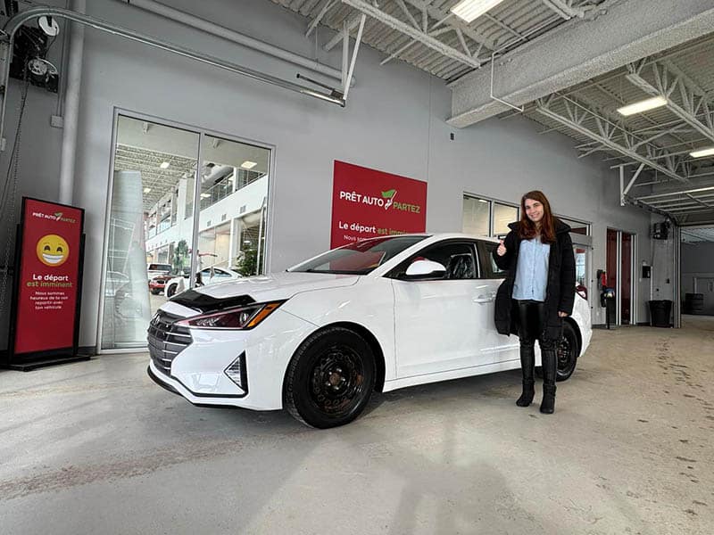 Avis client: Hyundai Elantra 2020 financé avec Prêt Auto Partez