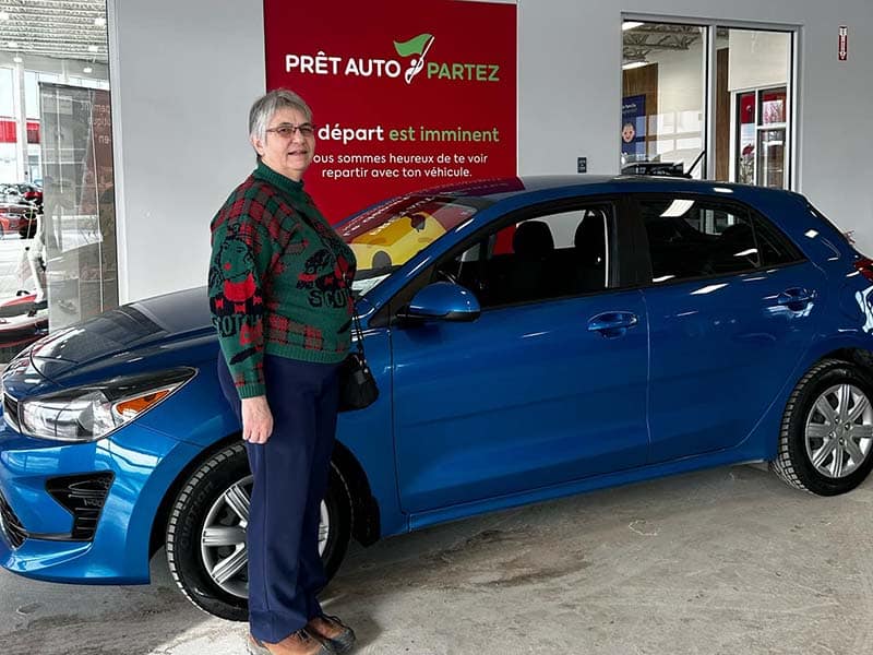 Avis client: Kia Rio 2022 financé avec Prêt Auto Partez