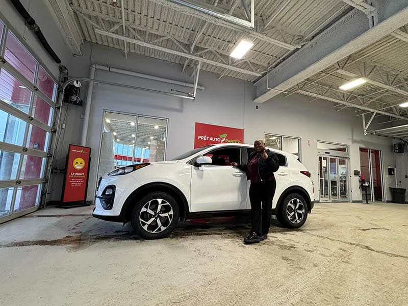 Avis client: Kia Sportage 2020 financé avec Prêt Auto Partez