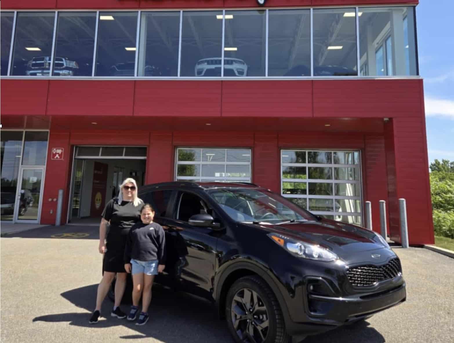 Avis client: Kia Sportage 2022 financé avec Prêt Auto Partez
