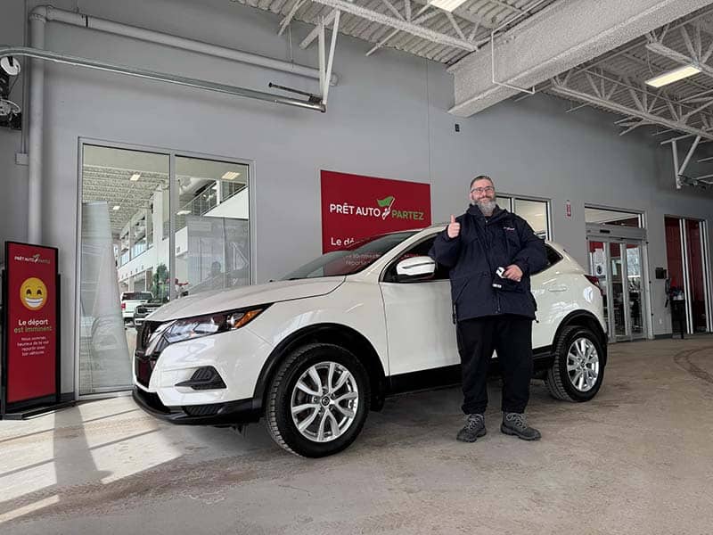 Avis client: Nissan Qashqai 2020 financé avec Prêt Auto Partez