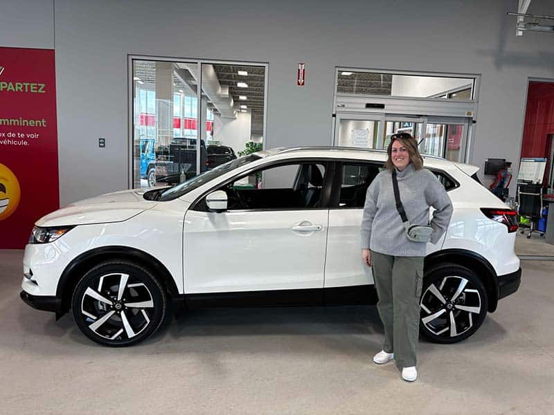 Avis client: Nissan Qashqai 2021 financé avec Prêt Auto Partez