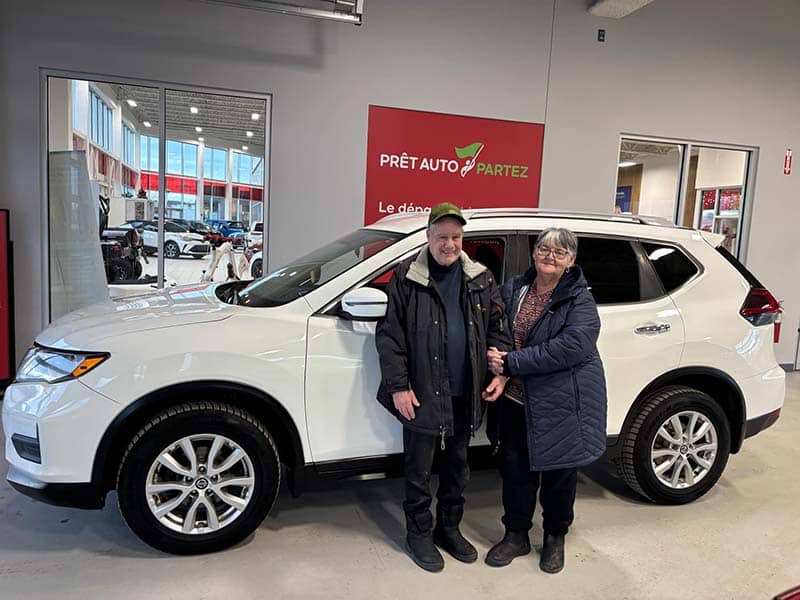 Avis client: Nissan Rogue 2020 financé avec Prêt Auto Partez