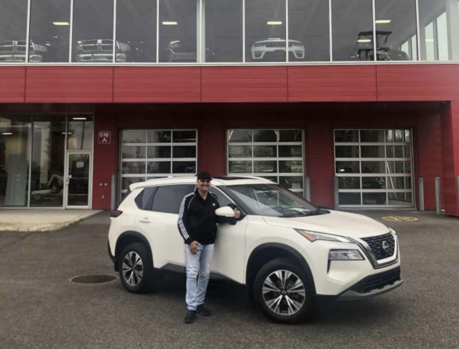 Avis client: Nissan Rogue 2022 financé avec Prêt Auto Partez