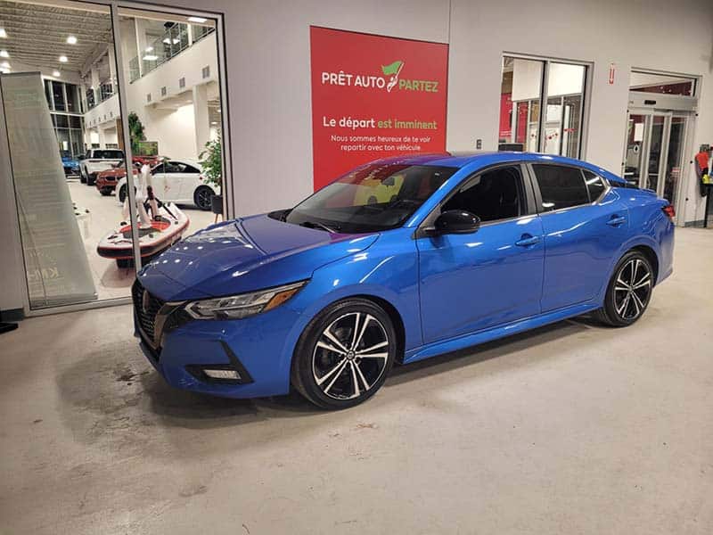 Avis client: Nissan Sentra 2020 financé avec Prêt Auto Partez