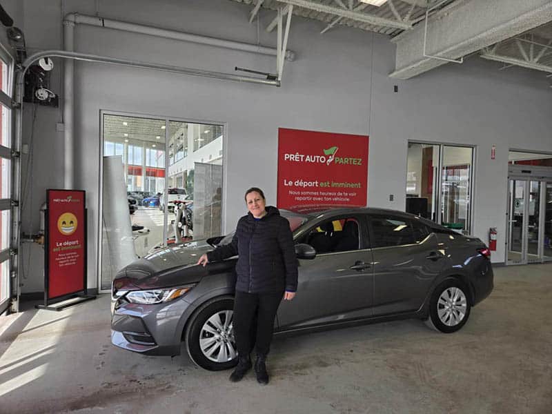 Avis client: Nissan Sentra 2023 financé avec Prêt Auto Partez